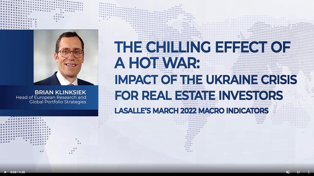 The Chilling Effect of a Hot War - Impact of the Ukraine Crisis for Real Estate Investors